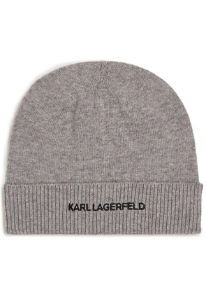 Karl Lagerfeld Essential beanie - Grey