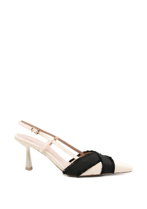 Roberto Festa Leonia fringed pumps - Neutrals