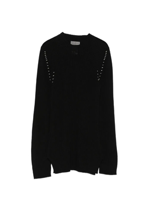 Yohji Yamamoto ribbed sweater - Black