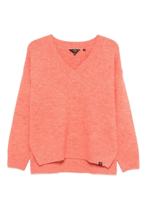 Superdry V-neck sweater - Pink