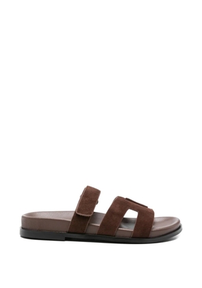 Bibi Lou leather flat sandals - Brown