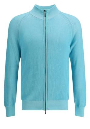 Moorer Dean-sia cardigan - Blue