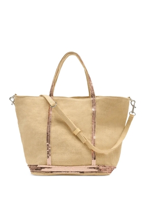 Vanessa Bruno S sequin shopper tote bag - Neutrals