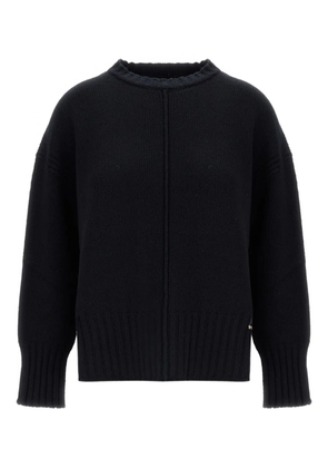 Herno long-sleeve wool sweater - Black
