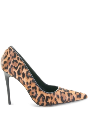 Michael Kors 110mm Elyse leopard pumps - Brown