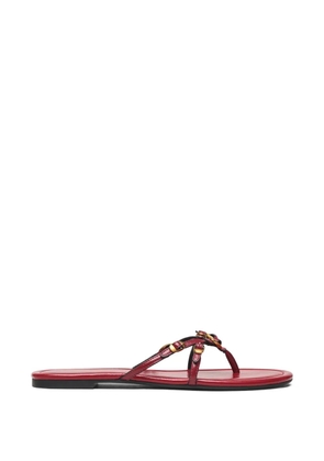 Marc Jacobs The Kiki leather sandals - Red