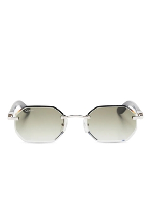 Cartier Eyewear C Décor sunglasses - Silver