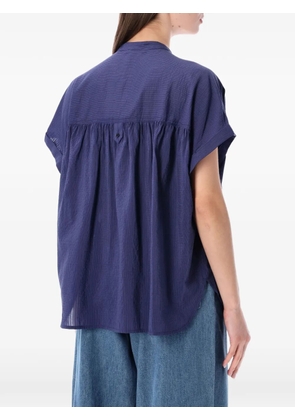 Sessùn Camille buttoned pocket shirt - Blue
