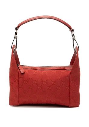 Gucci Pre-Owned 2000-2015 GG Canvas shoulder bag - Red