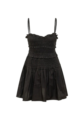 Michael Michael Kors smocked mini dress - Black