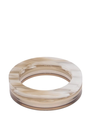 Emporio Armani marbled bracelet - Neutrals