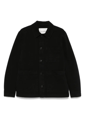 Closed twill-weave shirt jacket - Black