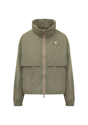 K-Way Aubette Memory Touch zip jacket - Green