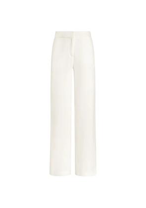 Genny wide-leg trousers - White