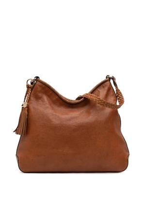 Gucci Pre-Owned 2016-2025 Leather Marrakech shoulder bag - Brown
