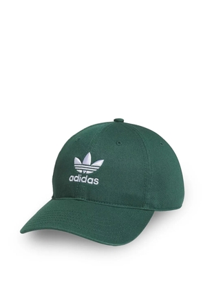 adidas logo-detail baseball cap - Green
