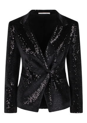 Tagliatore sequin-embellished blazer - Black