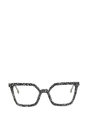L.A. EYEWORKS Hersh geometic glasses - Black
