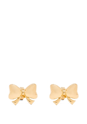 Marc Jacobs bow-shape stud earrings - Gold
