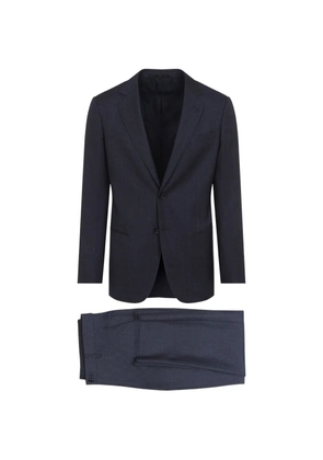 Giorgio Armani ASV Soho Line wool suit - Blue