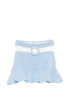 Charles Jeffrey Loverboy Dolly mini skirt - Blue
