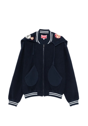 Kenzo appliqué jacket - Blue