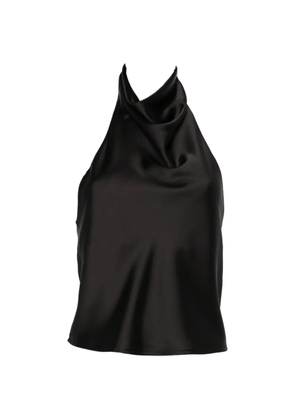 IMPERIAL halterneck top - Black