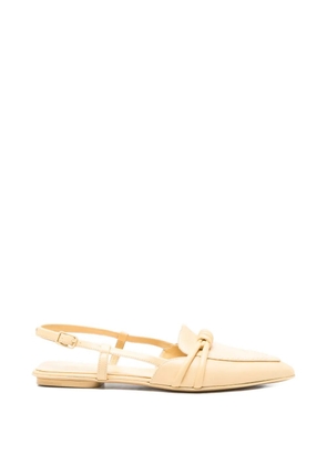 Pomme D´Or Anya slingback flat pumps - Yellow