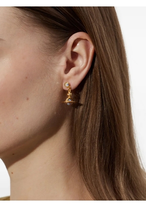 Vivienne Westwood Petite orb drop earrings - Gold