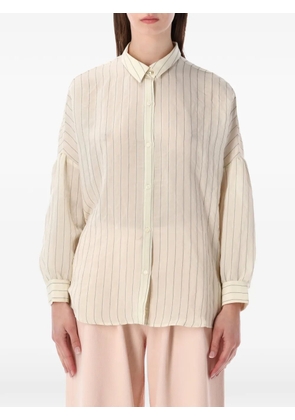 Sessùn Botan striped shirt - Neutrals