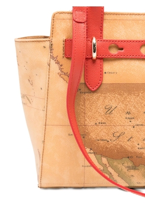 ALVIERO MARTINI 1° CLASSE Escape Geo Tabacco tote bag - Neutrals