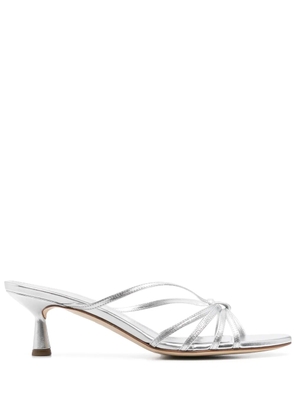 Aeyde 55mm Abby sandals - Silver
