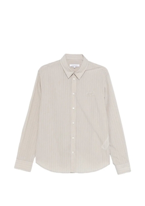 Maison Kitsuné stripe-pattern shirt - Neutrals