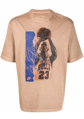 Jordan Heritage 85 cotton T-shirt - Brown