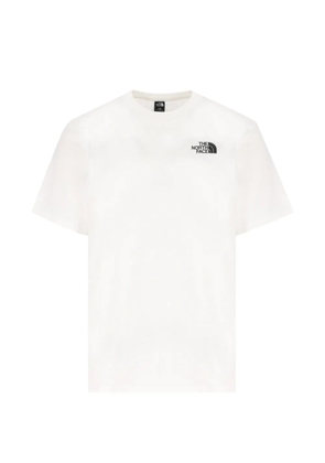 The North Face logo-print T-shirt - White