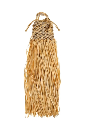 Kurt Geiger London mini Macrame crystal bag - Neutrals