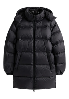 Tommy Jeans hooded down parks - Black