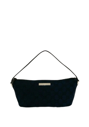 Gucci Pre-Owned 2000-2015 GG Canvas Boat shoulder bag - Black