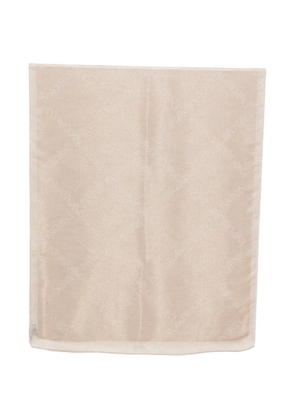Emporio Armani patterned scarf - Neutrals