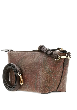 ETRO paisley-print shoulder bag - Brown