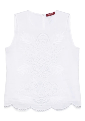 Max Mara Efeso top - White