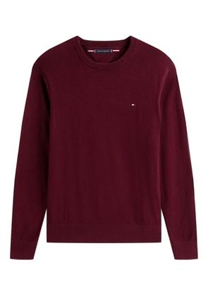 Tommy Hilfiger logo-embroidered crew-neck sweater