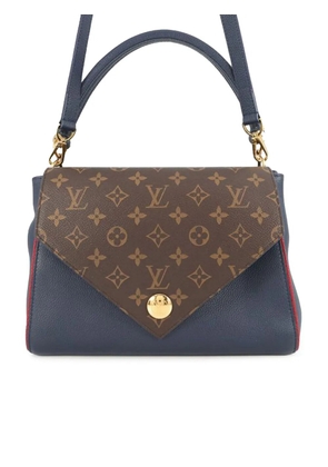 Louis Vuitton Pre-Owned 2018 Monogram Double V satchel - Blue