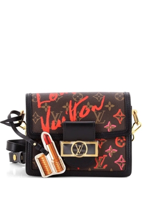 Louis Vuitton Pre-Owned Dauphine Shoulder Bag Limited Edition Fall in Love Monogram Canvas Mini crossbody bag - Brown