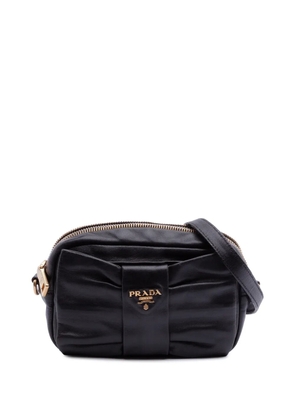 Prada Pre-Owned 2013-2026 Tessuto Fiocco Bow crossbody bag - Black