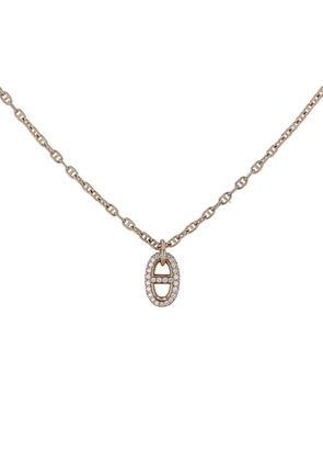 Hermès Pre-Owned PM Farandole diamond necklace - Pink