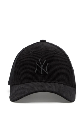 NEW ERA CAP corduroy baseball cap - Black