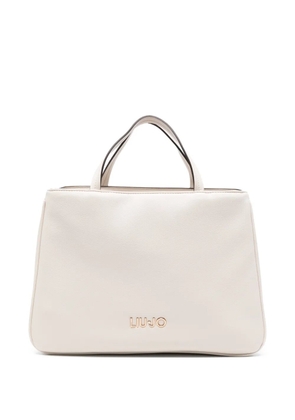LIU JO logo-detail tote bag - Neutrals
