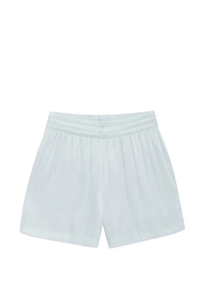 ANINE BING Kam elasticated-waistband shorts - Green