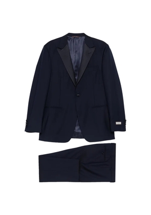 Canali peak-lapel suit - Blue